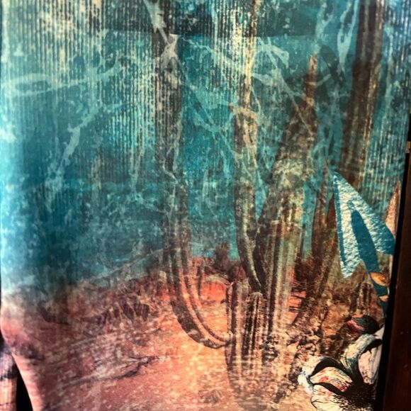 Evolution and Creation Southweatern Native American soft leggings. Size M EVCR - Picture 3 of 9